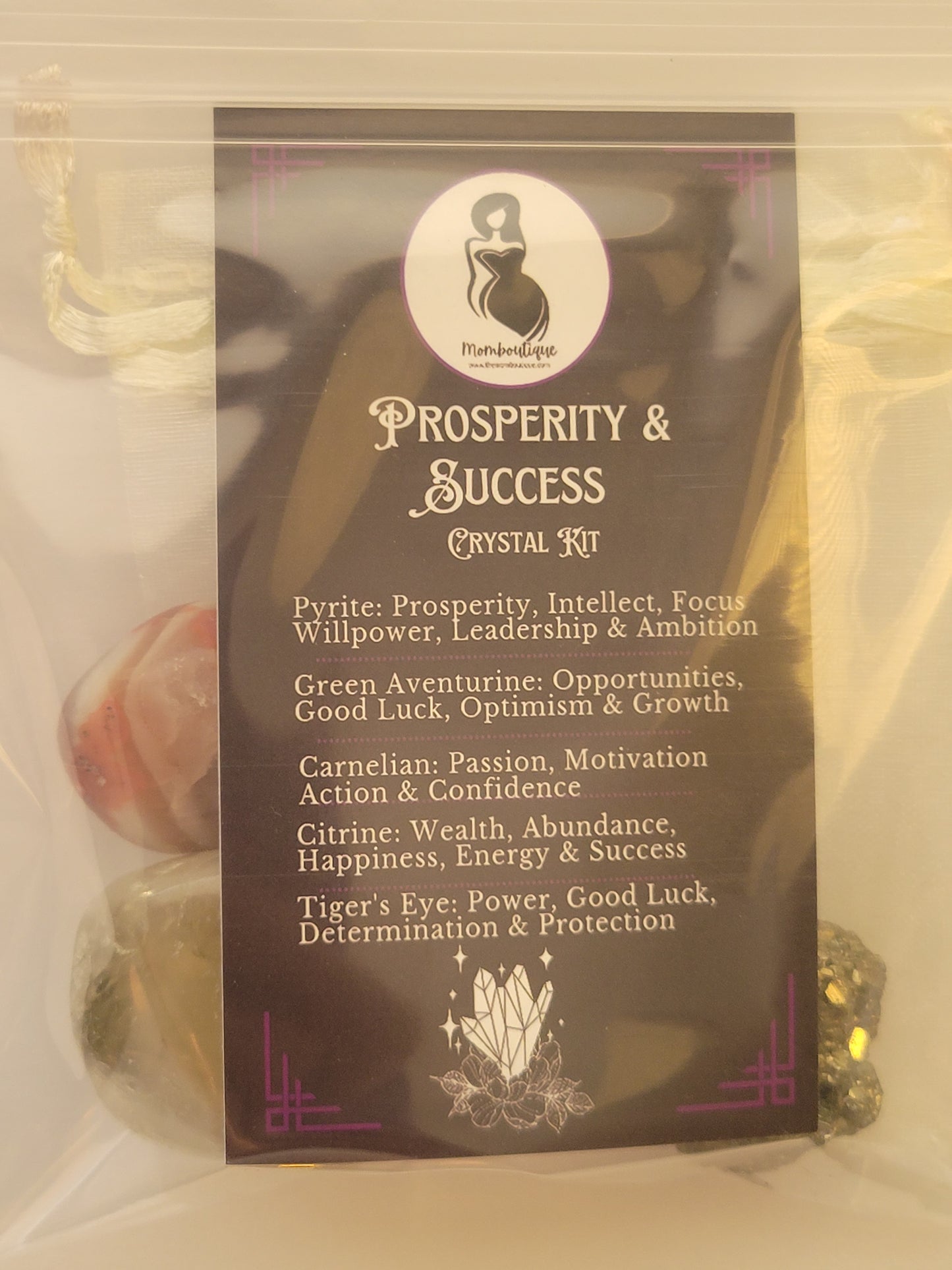 Prosperity and Success Crystal Set