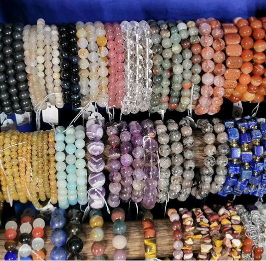 Amethyst Bead Bracelet